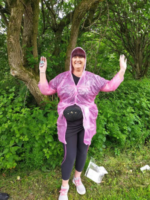 Sponsored walk for Tickled Pink | Asda Clydebank