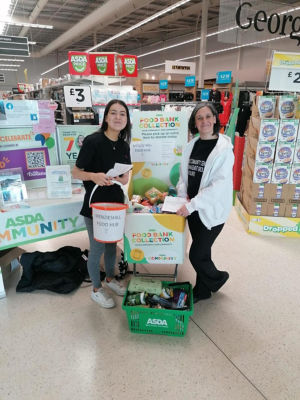 Food drive for Menzieshill Food Hub | Asda Dundee West