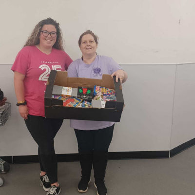 Cwtch Together donation for the Jubilee | Asda Cardiff Bay