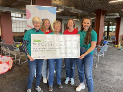 Asda Foundation grant for Growbaby Swindon | Asda Swindon Haydon