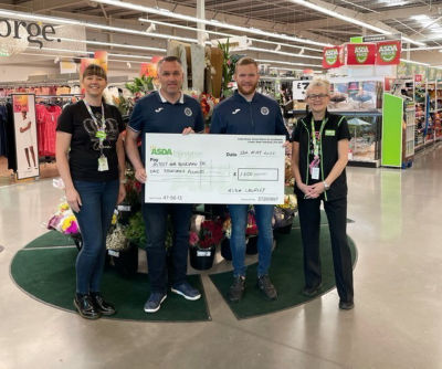 Grant for new football team | Asda Chorley