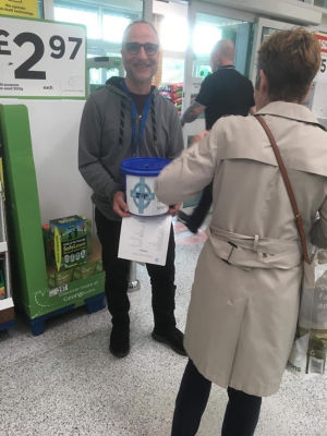 Vinnie’s Foodbank collection | Asda Byker