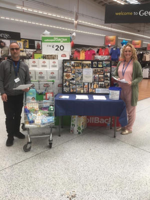 Vinnie’s Foodbank collection | Asda Byker