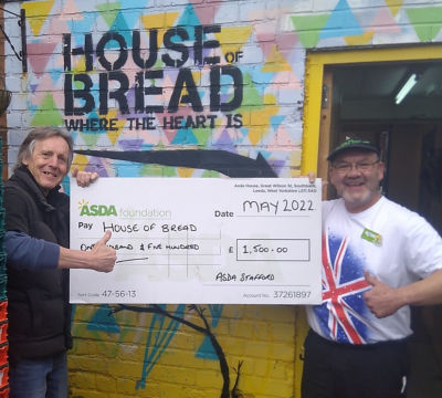Foundation grant for Stafford Food Bank | Asda Stafford