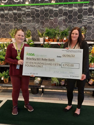 Foundation grant for Brierley Hill Baby Bank | Asda Dudley