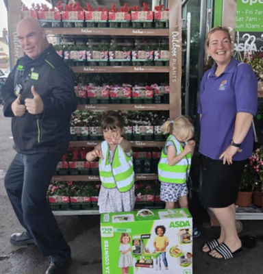 Security section leader buys and donates gifts | Asda St Leonards on Sea