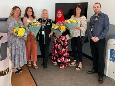 Colleagues notch up 115 years at Asda Blackburn | Asda Blackburn