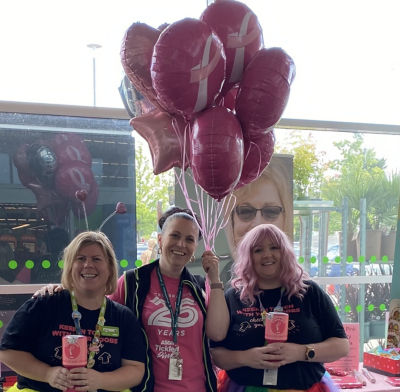 Tickled Pink event | Asda Gloucester