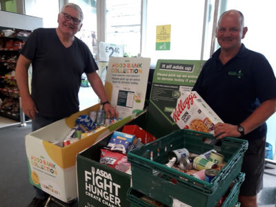 Customer donations for Flintshire Foodbank | Asda Queensferry