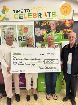 Green token giving runner up | Asda Stowmarket