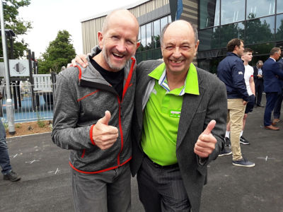 Flying with Eddie the Eagle  | Asda Barnstaple