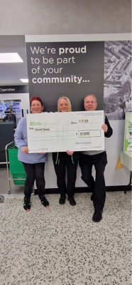 Secret Santa receive Asda Foundation grant | Asda Blackburn