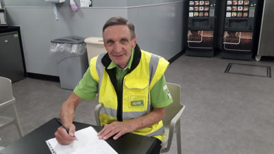 Tim and his son walk 13 miles for Macmillan Cancer Support | Asda Chatham