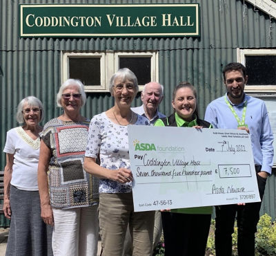 £7,500 Asda Foundation grant for Coddington Village Hall | Asda Newark