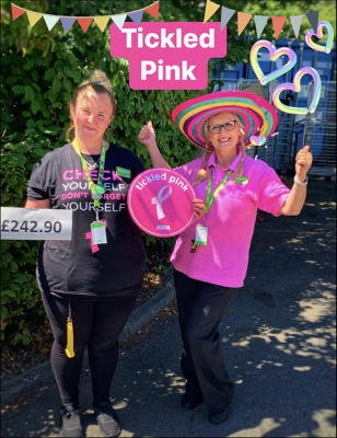 Tickled Pink Fundraising   | Asda Pwllheli