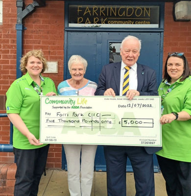 Asda Foundation grant for community hub | Asda Clayton Green