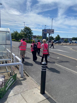 Tickled Pink sponsored walk  | Asda Bury Marketside