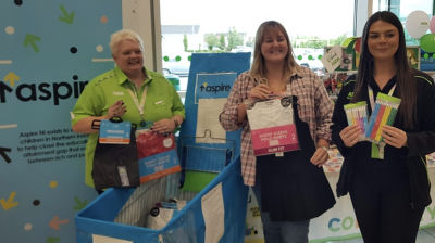 ASPIRE NI donation | Asda Portadown