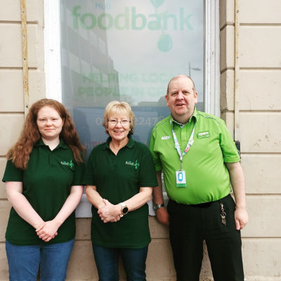Working at the local food bank  | Asda Kingswood