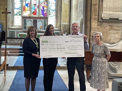 £12,500 grant to St Mary’s Church | Asda Longwell Green