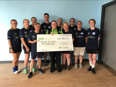 £500 ELC Grant - Newark Town Ladies  | Asda Newark