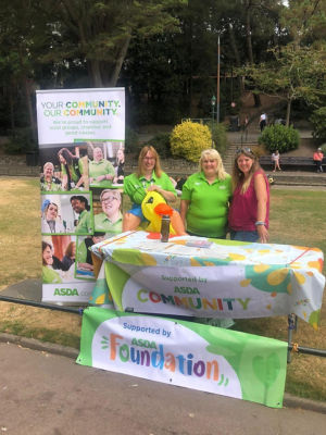 Promoting Asda at Bournemouth Duck Races  | Asda Bournemouth
