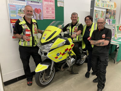 North West Blood Bikes  | Asda Fleetwood