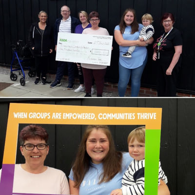 Middlefield Hub donation | Asda Middleton Park