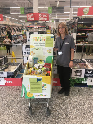 Burton YMCA food bank donations  | Asda Burton on Trent