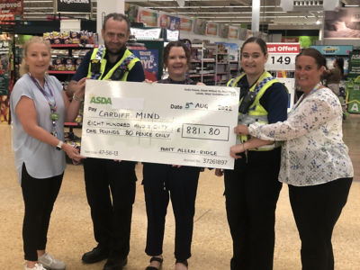 Support for Mind | Asda Cardiff Coryton