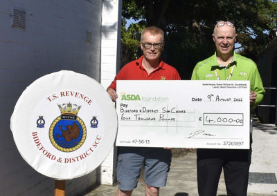 Asda Foundation grant for Bideford & District Sea Cadets  | Asda Bideford