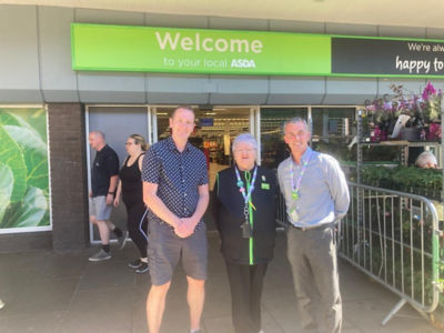 Visit from MSP Fulton MacGregor  | Asda Coatbridge