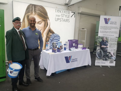 Care for Veterans fundraising | Asda Brighton Marina