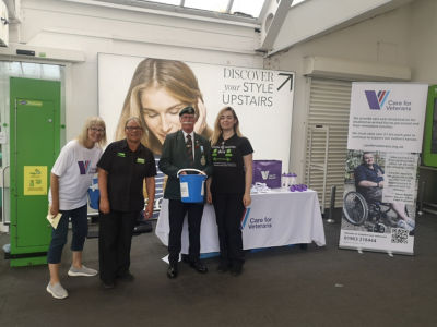 Care for Veterans fundraising | Asda Brighton Marina