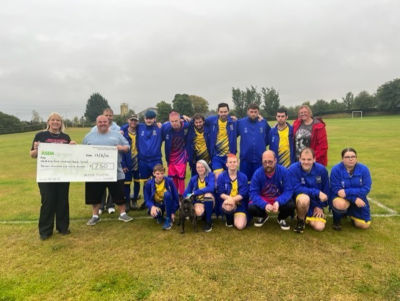 Forfar Westend Para-football team | Asda Forfar
