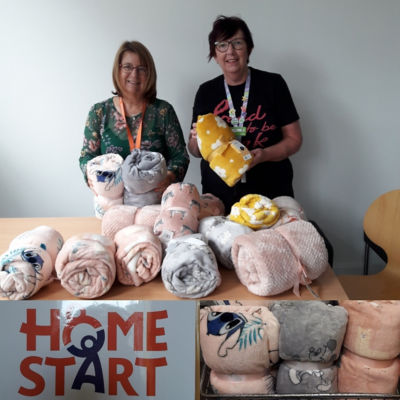 Children's blankets for Home Start | Asda Middleton Park