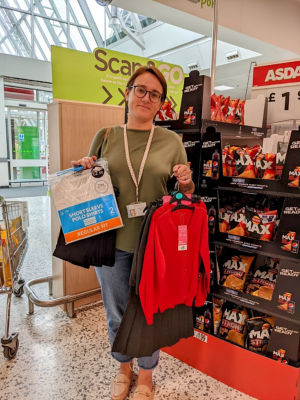 Donation of school uniform  | Asda Newport