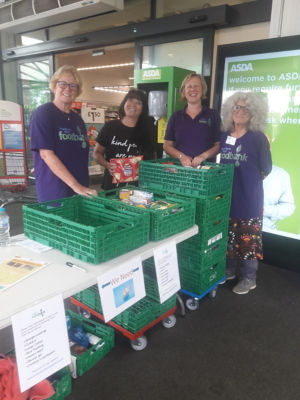 Bristol North West Foodbank food drive | Asda Patchway