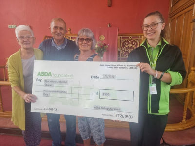 Welcoming the Dene Valley Congregation with an Asda Foundation Grant | Asda Bishop Auckland