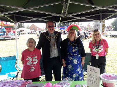 Tickled Pink support | Asda Leigh