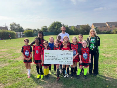 U18 Better Starts grant ❤️💚🖤 | Asda Chelmsford