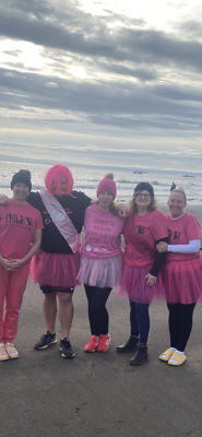 Tickled Pink Dook in the Firth of Forth | Asda Perth