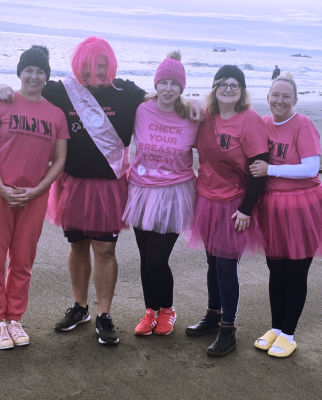 Tickled Pink Dook in the Firth of Forth | Asda Perth