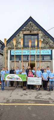 Cheque presentation  | Asda Falmouth