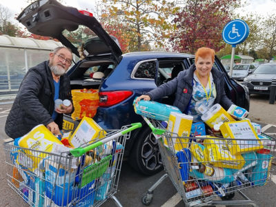Swanscombe Food Bank donation | Asda Greenhithe