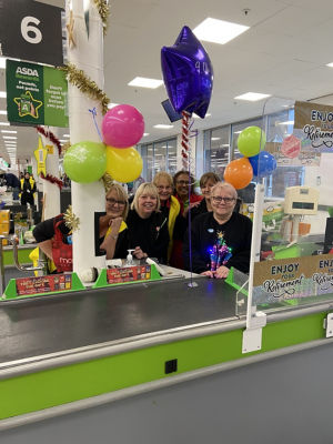Retirement and birthday in one day for Karen!  | Asda Ashton
