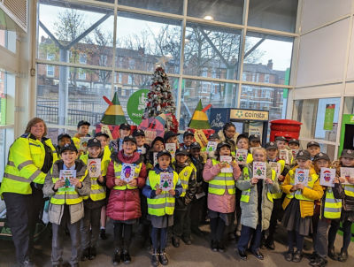 Mini police visit Hyson Green | Asda Hyson Green