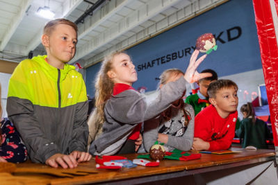 Asda Spreading Christmas Cheer treat for Shaftsbury Youth Club with Asda Arrowe Park