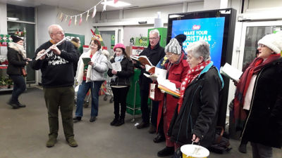 Rochester Cathedral Choir supports CIN | Asda Chatham