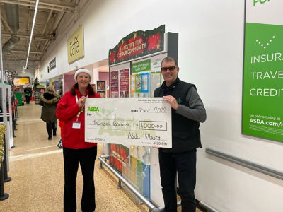 Foundation grant for foodbank | Asda Tilbury